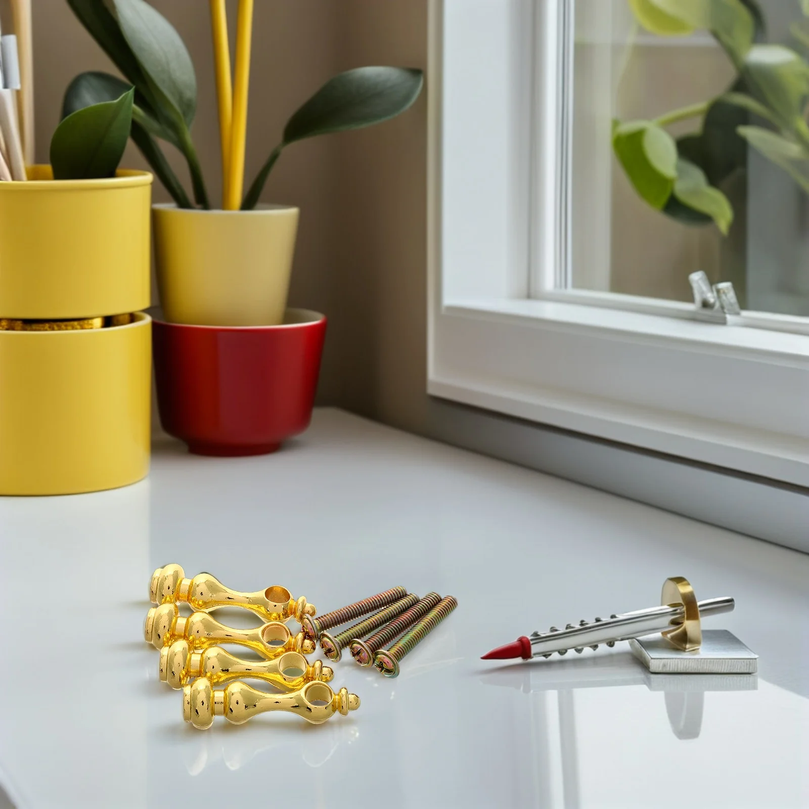 8pcs Metal For Glass Railing Furniture Hardware Baluster Spindles Decorative Post Cap Easy Install Iron Craft Cabinet
8pcs Metal For Glass Railing Furniture Hardware Baluster Spindles Decorative Post Cap Easy Install Iron Craft Cabinet