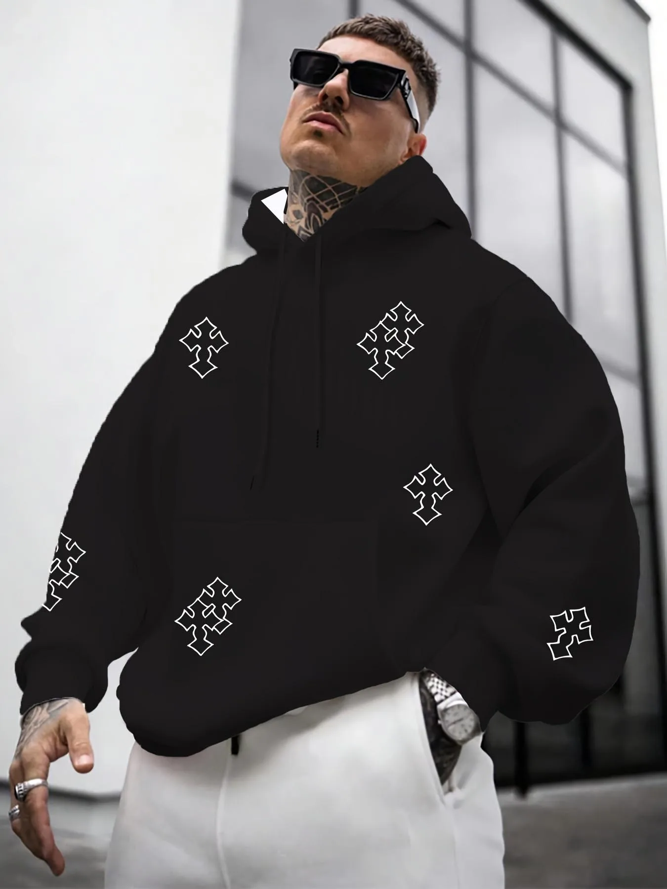 2025/26 Новая мужская осенне-зимняя толстовка с капюшоном с 3D принтом Y2, модная тенденция в стиле хип-хоп, уличная мужская одежда
2025/26 Новая мужская осенне-зимняя толстовка с капюшоном с 3D принтом Y2, модная тенденция в стиле хип-хоп, уличная мужская одежда