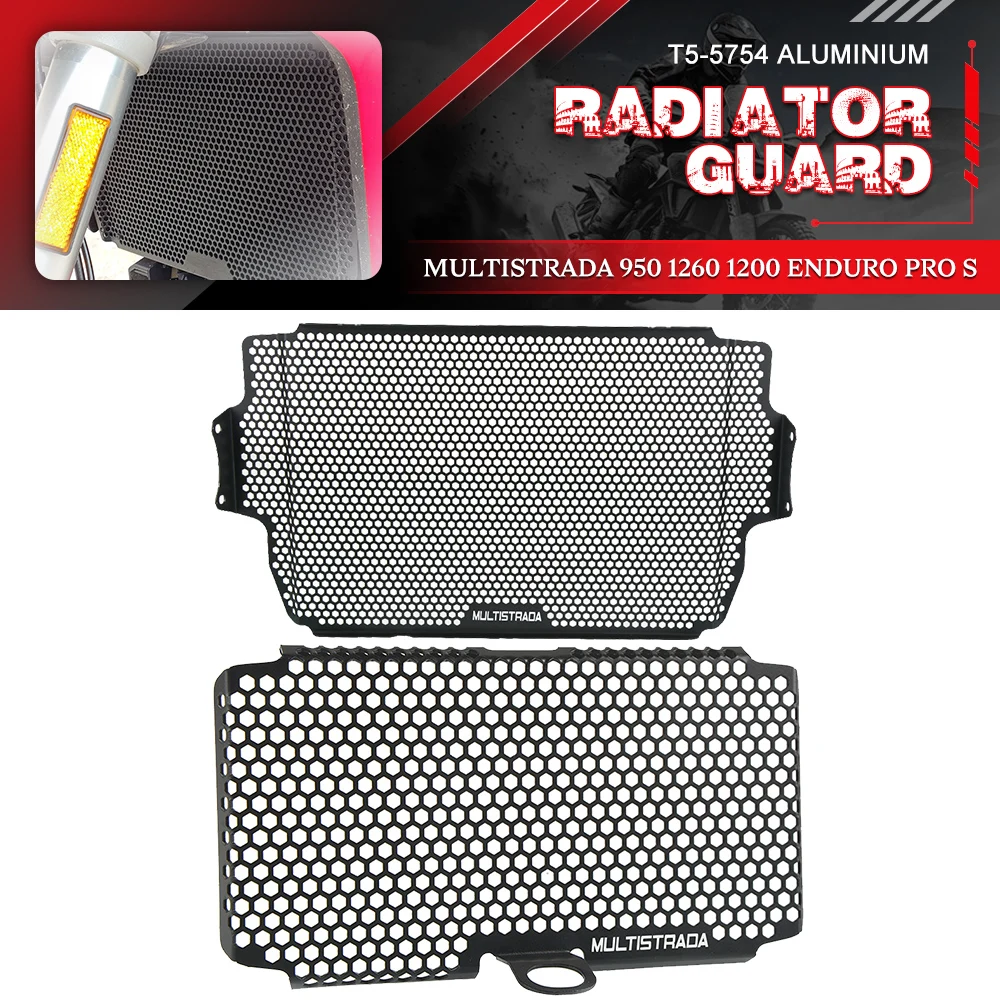 FOR Ducati MultiStrada 1200 1200S 1260 V2 950 2015 2016 2017 2018 2019 Motorcycle Radiator Grille Guard Cooler Cover Protetor
FOR Ducati MultiStrada 1200 1200S 1260 V2 950 2015 2016 2017 2018 2019 Motorcycle Radiator Grille Guard Cooler Cover Protetor