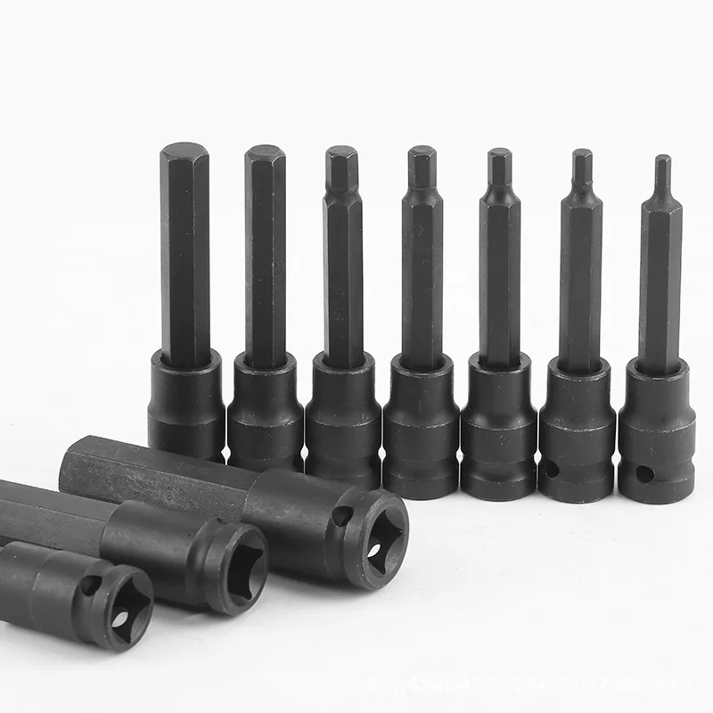 1PC 100MM Long 1/2' Drive Hex Bit Sockets H5 H6 H7 H8 H9 H10 H12 H14 H19 Screwdriver Bit Socket Hand Tool Socket Joint Hexagonal
1PC 100MM Long 1/2' Drive Hex Bit Sockets H5 H6 H7 H8 H9 H10 H12 H14 H19 Screwdriver Bit Socket Hand Tool Socket Joint Hexagonal