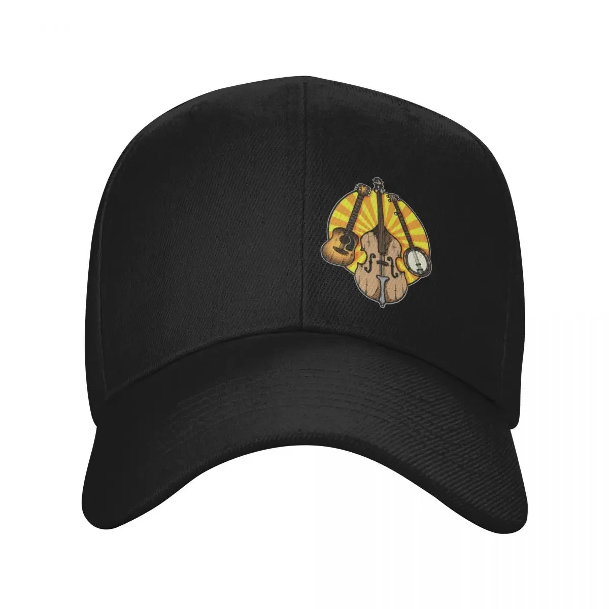 Bluegrass and/or Folk Instruments T-Shirt Orange and Yellow Baseball Cap Hat Man For The Sun Hat Beach Boy Women's
Bluegrass and/or Folk Instruments T-Shirt Orange and Yellow Baseball Cap Hat Man For The Sun Hat Beach Boy Women's