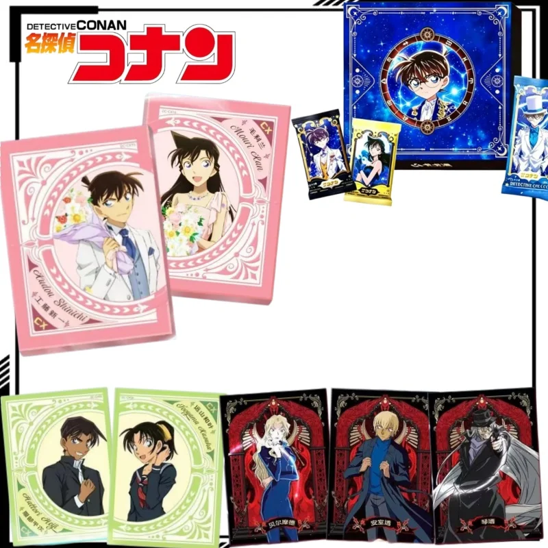 Detective Conan Collectible Card Cartoon Shinichi Kudo Card Anime Merchandise Trendy Toy Fan-made Version Holiday Gift
Detective Conan Collectible Card Cartoon Shinichi Kudo Card Anime Merchandise Trendy Toy Fan-made Version Holiday Gift