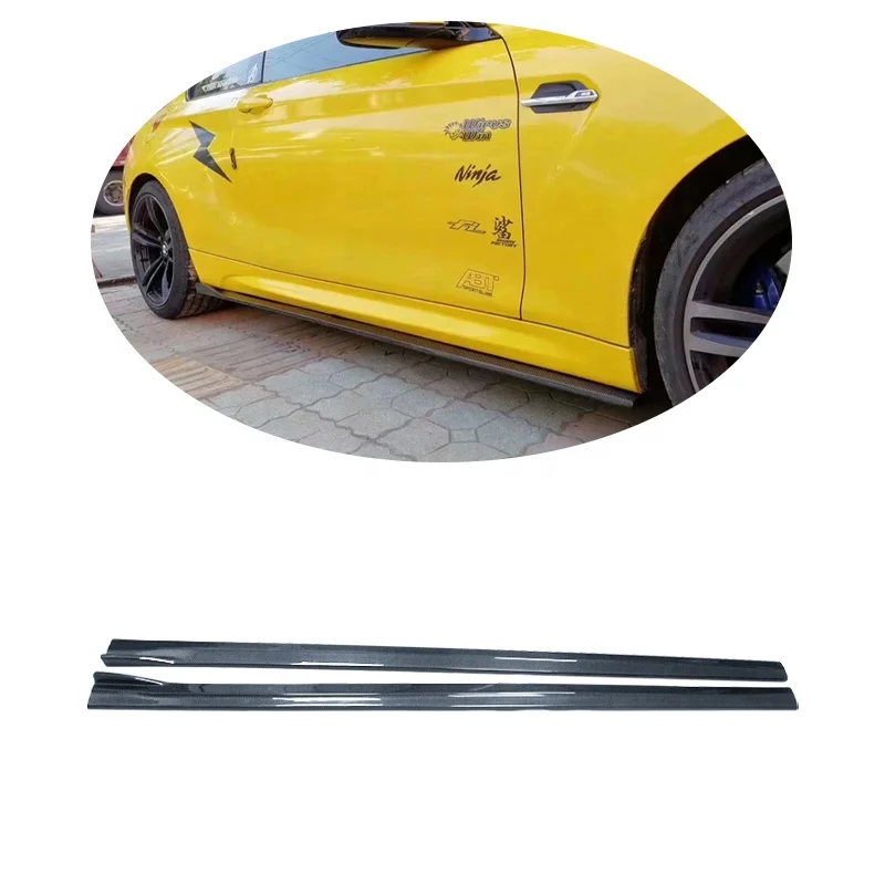 Good Fitment 3D Style Carbon Fiber Side Skirts for BMW F87 M2 2014-2018 M2C 2019+ Bumper Kit Side Skirt
Good Fitment 3D Style Carbon Fiber Side Skirts for BMW F87 M2 2014-2018 M2C 2019+ Bumper Kit Side Skirt