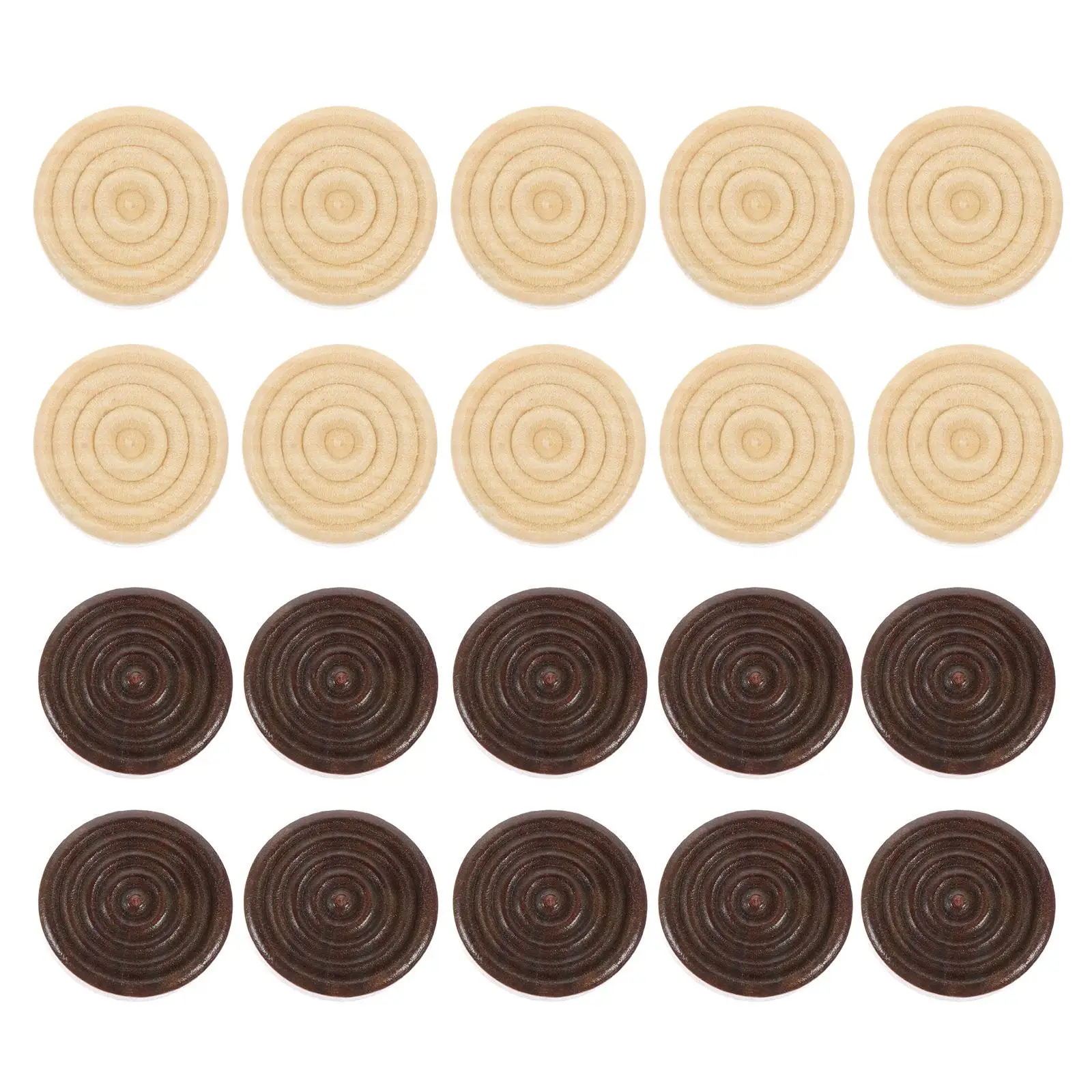 48 Pcs Wood Checkers Pieces Chess Accessories Round Game Set for Kids Travel Gift Hand Polished Great Texture Practical
48 Pcs Wood Checkers Pieces Chess Accessories Round Game Set for Kids Travel Gift Hand Polished Great Texture Practical
