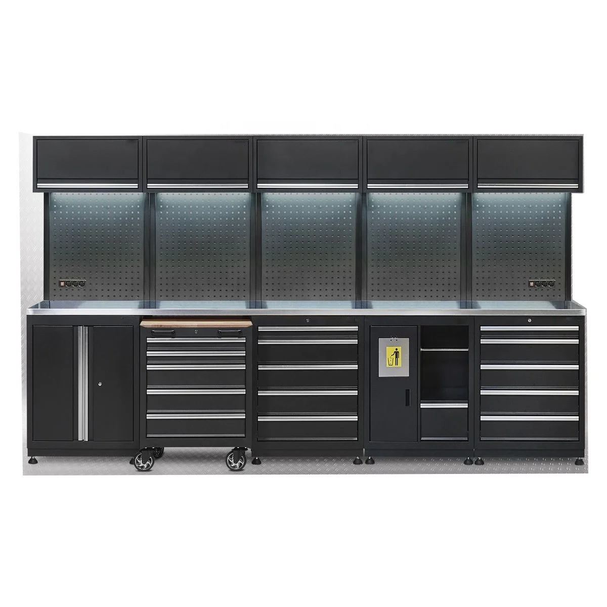 3.4M Long Workshop Garage Storage Toolbox Metal Workbench Steel Tool Cabinets
3.4M Long Workshop Garage Storage Toolbox Metal Workbench Steel Tool Cabinets
