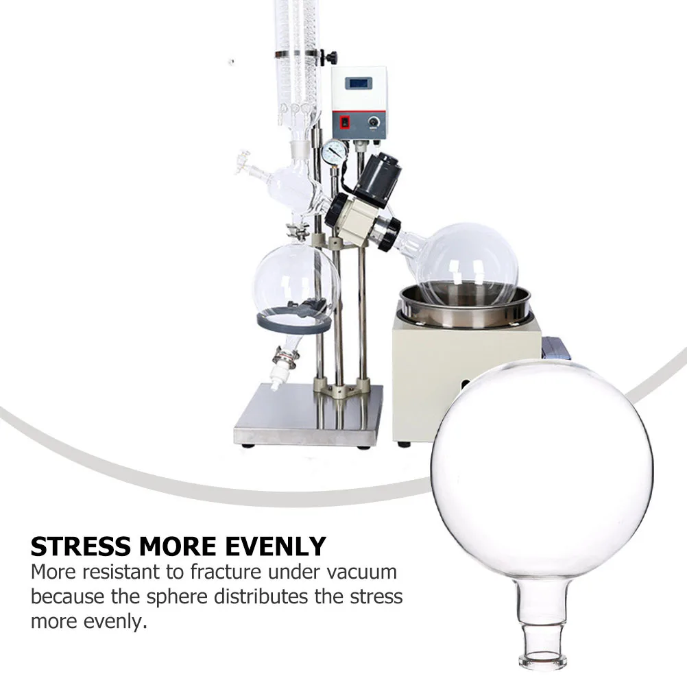 Single Neck Round Bottom Durable Boiling Flask Leak Free Distillation Laboratory Glassware for Science Research Chemistry
Single Neck Round Bottom Durable Boiling Flask Leak Free Distillation Laboratory Glassware for Science Research Chemistry