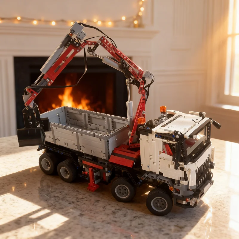 2709pcs MOC Arocs Motorised Actuator Technical Model Building Blocks Architecture Toys Christmas Gifts Education Kids Idea Toy
2709pcs MOC Arocs Motorised Actuator Technical Model Building Blocks Architecture Toys Christmas Gifts Education Kids Idea Toy