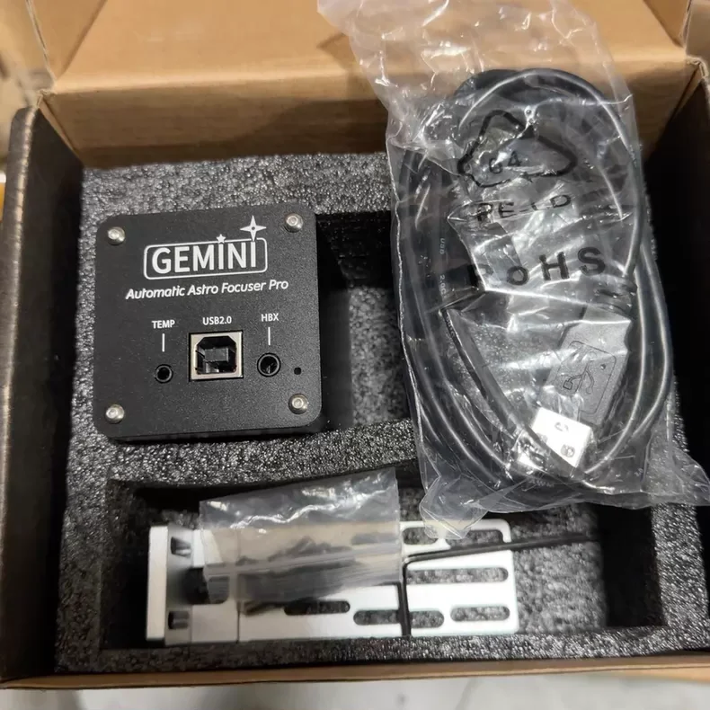 Suitable deep-sky photography imaging with astronomical telescopes GEMINI EAF motorized autofocus controlle Ascom/Indi
Suitable deep-sky photography imaging with astronomical telescopes GEMINI EAF motorized autofocus controlle Ascom/Indi