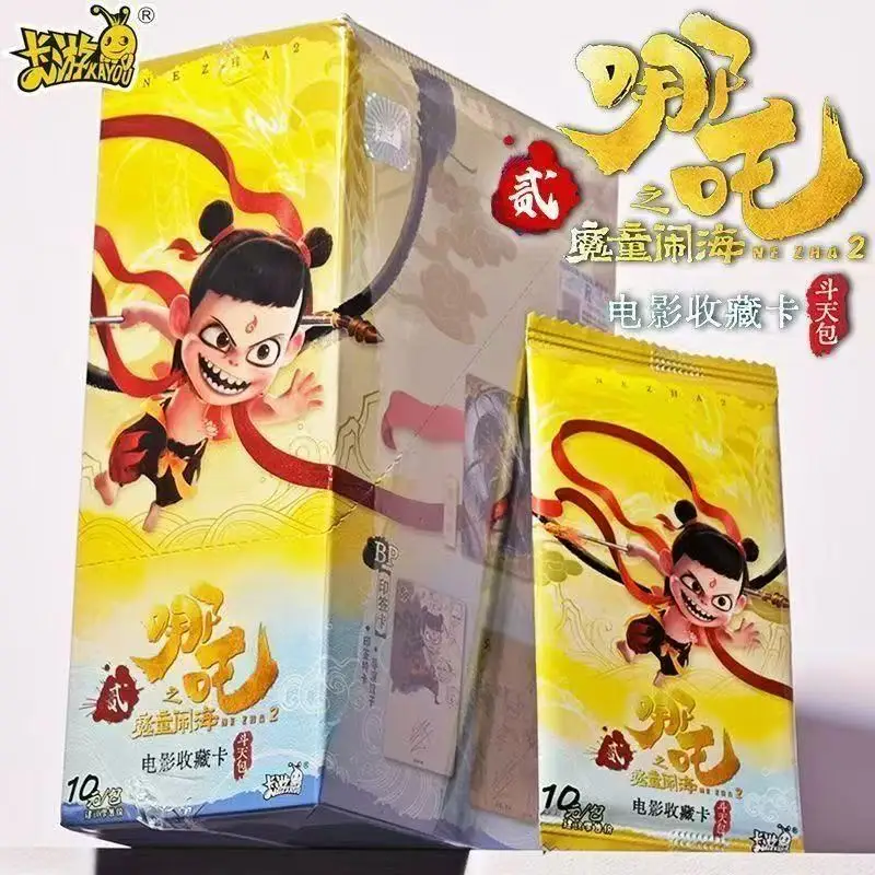 Коллекционные карты KAYOU Ne Zha Roaring Sea, новая серия анимированных фильмов, официальный усилитель с редкими карточками UR, подарок для детей
Коллекционные карты KAYOU Ne Zha Roaring Sea, новая серия анимированных фильмов, официальный усилитель с редкими карточками UR, подарок для детей