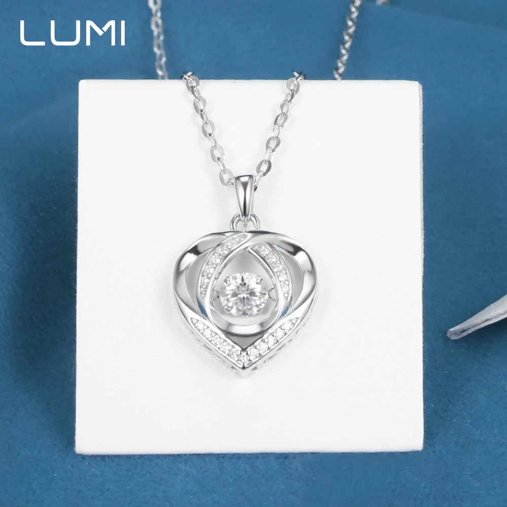 0.5CT Beating Heart Moissanite 925 Sterling Silver Pendant - Super Beautiful Female Neck Chain for Women Girls Wedding Jewelry
0.5CT Beating Heart Moissanite 925 Sterling Silver Pendant - Super Beautiful Female Neck Chain for Women Girls Wedding Jewelry