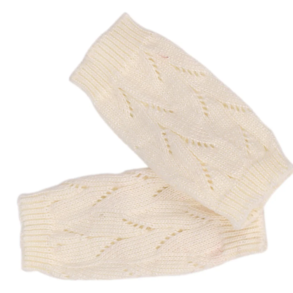 Gloves for Winter Warm Yarn Long Warmers Fingerless Hollow Out Knitted White Male
Gloves for Winter Warm Yarn Long Warmers Fingerless Hollow Out Knitted White Male