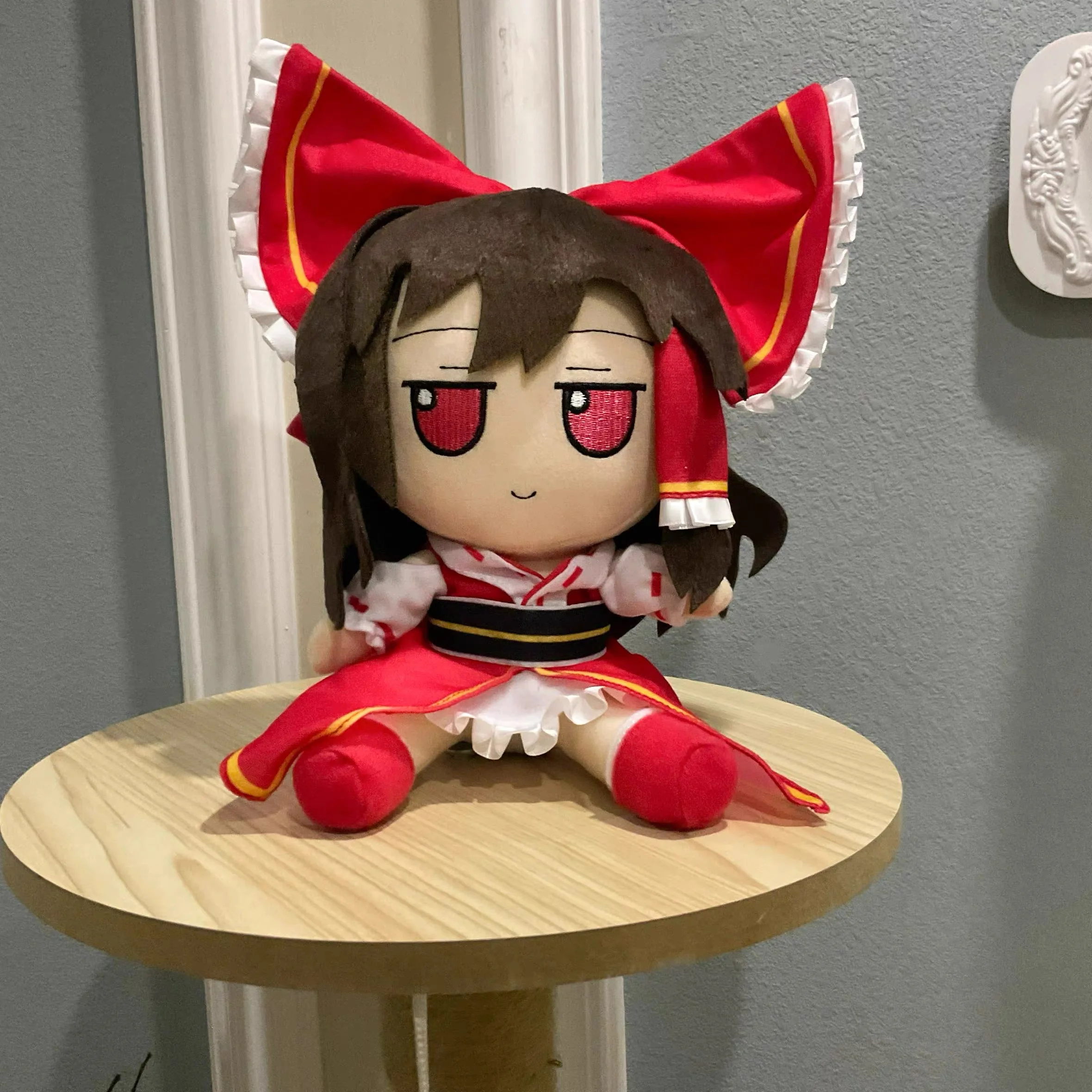 20cm TouHou Project Hakurei Reimu Plush Toys Cute Soft Stuffed Anime Fumo Cosplay Pillow Dolls For Kid Birthday Christmas Gift
20cm TouHou Project Hakurei Reimu Plush Toys Cute Soft Stuffed Anime Fumo Cosplay Pillow Dolls For Kid Birthday Christmas Gift