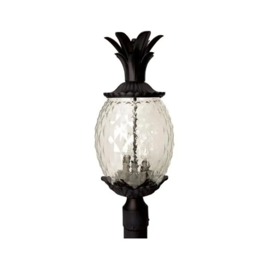 Lanai Collection 3-Light Post Mount Outdoor Light Fixture in Matte Black for Patio and Deck Use Durable Metal Construction with
Lanai Collection 3-Light Post Mount Outdoor Light Fixture in Matte Black for Patio and Deck Use Durable Metal Construction with