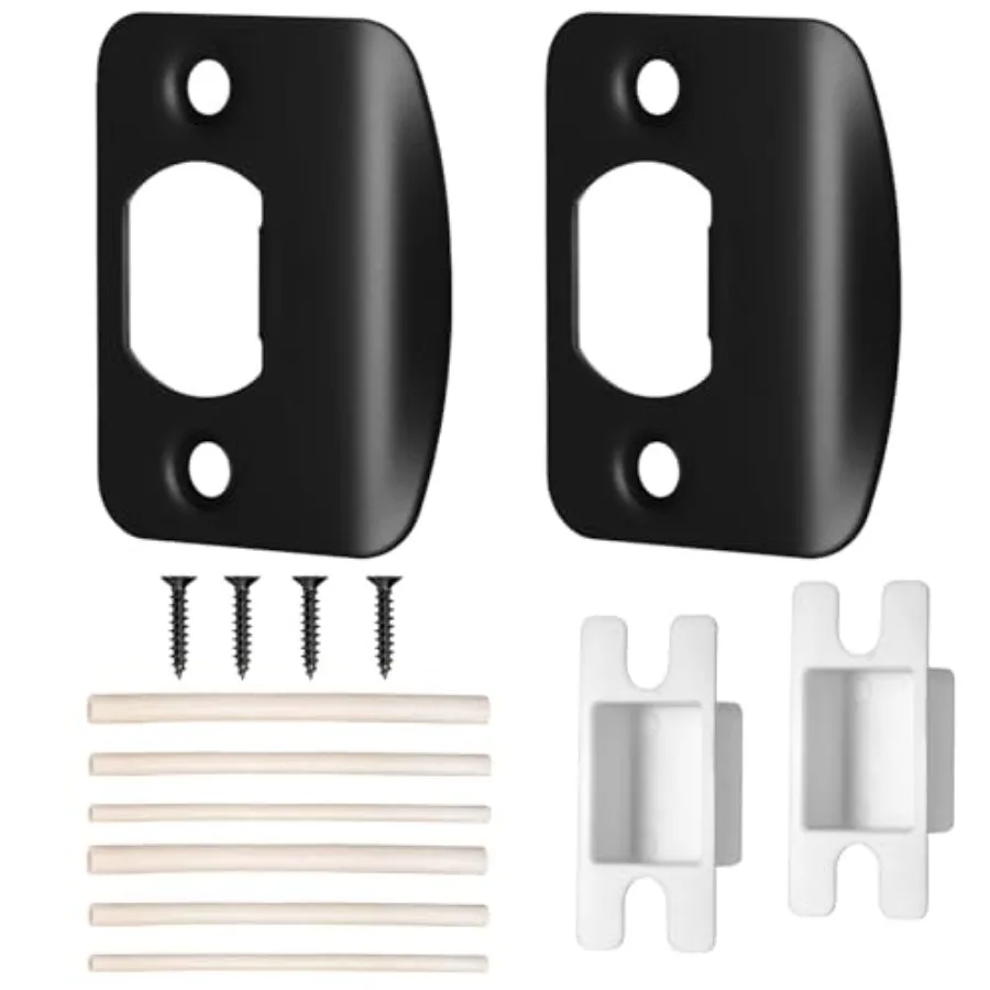 Door Strike Plate for Interior Doors, Standard Adjustable Strike Plate, Door Latch Plate Repair kit for Home
Door Strike Plate for Interior Doors, Standard Adjustable Strike Plate, Door Latch Plate Repair kit for Home