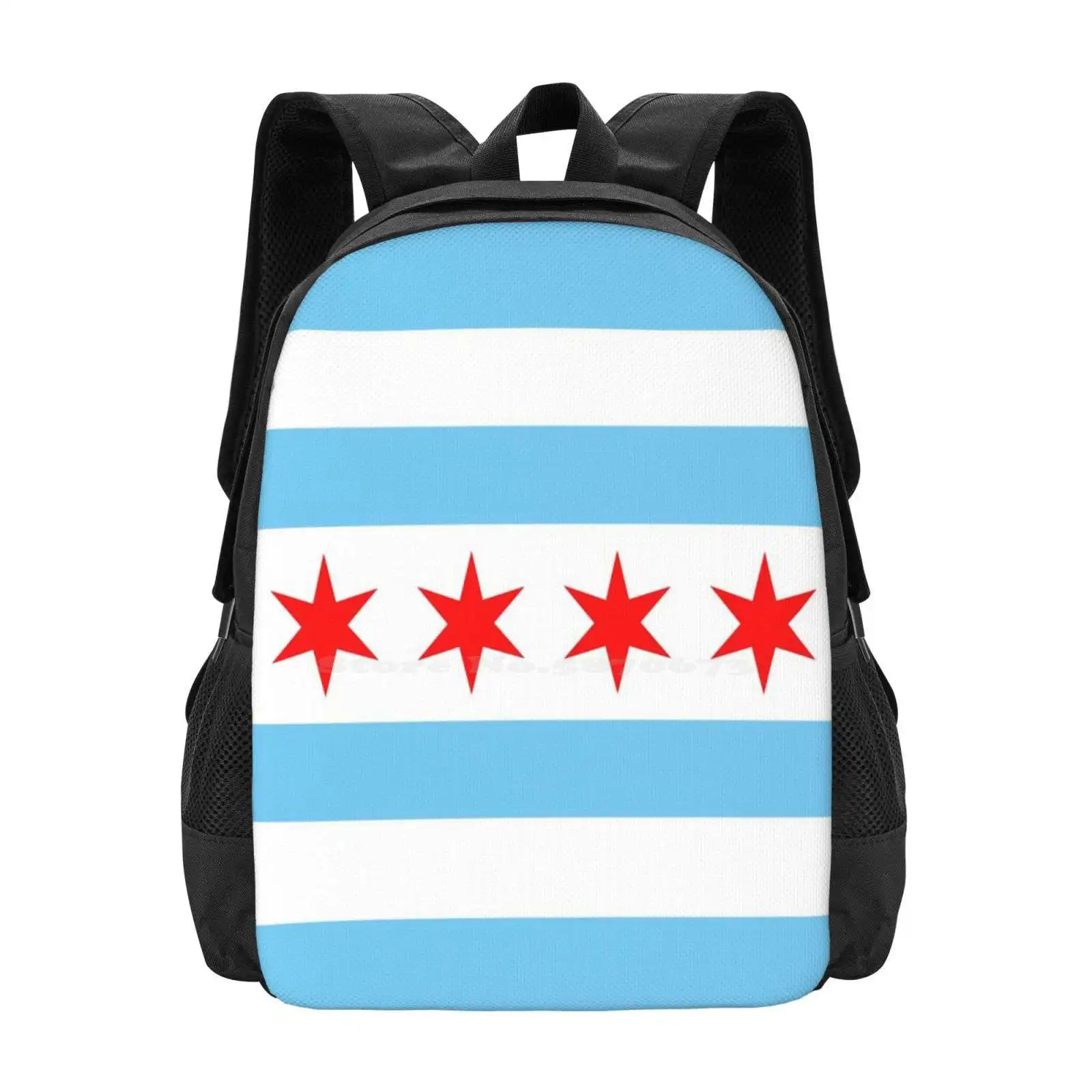 Chicago Flag Hot Sale Backpack Fashion Bags Chicago Flag Basic Blue White Red Stars Stripes Illinois Municipal City
Chicago Flag Hot Sale Backpack Fashion Bags Chicago Flag Basic Blue White Red Stars Stripes Illinois Municipal City