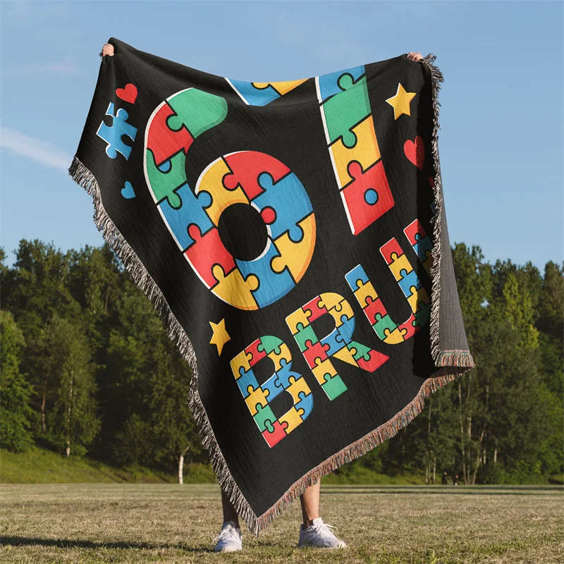 Плед-покрывало Aertemisi Six Seven Bruh 67 Autism Puzzle 6 7 с жаккардовым узором и бахромой, посвященный Дню осведомленности о аутизме
Плед-покрывало Aertemisi Six Seven Bruh 67 Autism Puzzle 6 7 с жаккардовым узором и бахромой, посвященный Дню осведомленности о аутизме