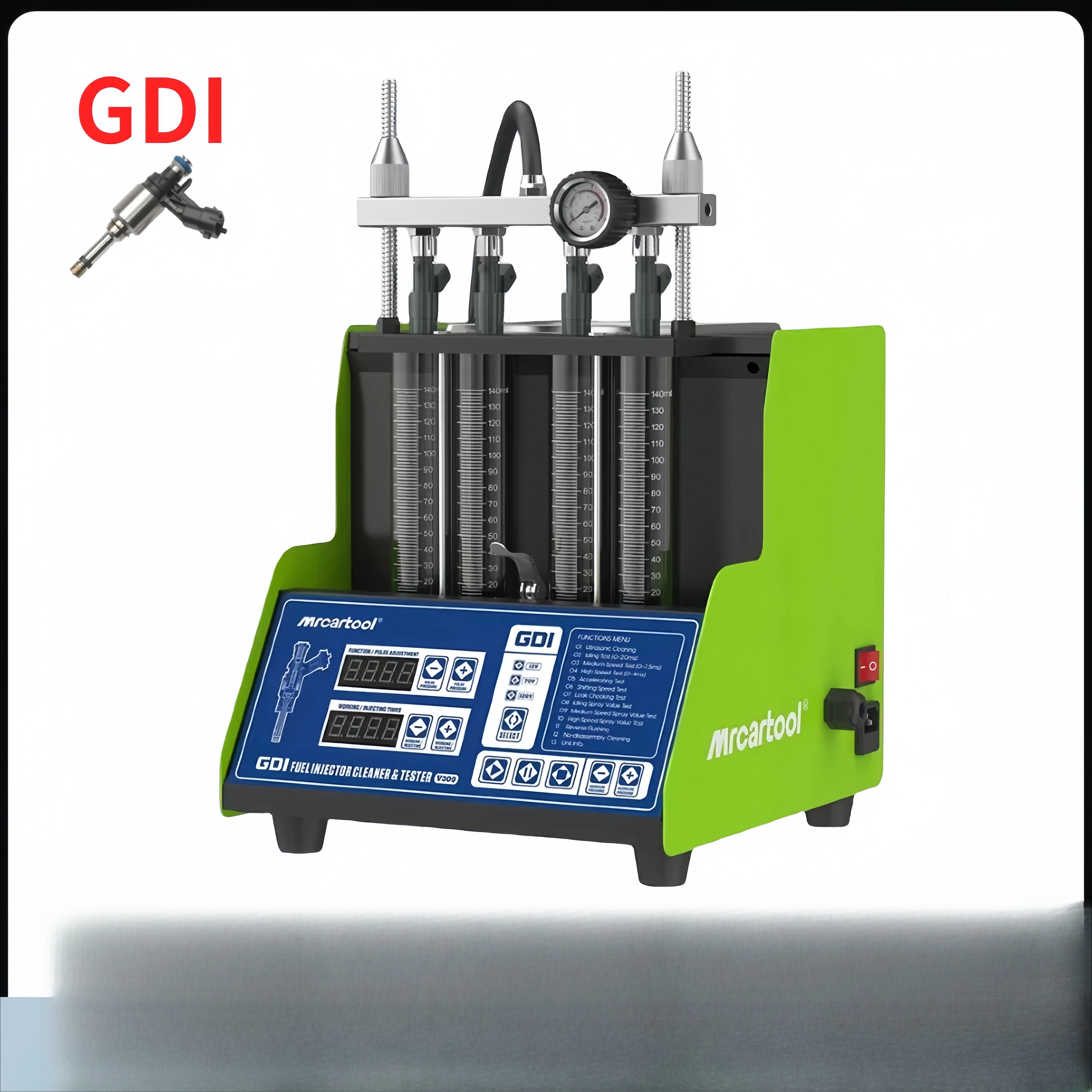 Factory direct sales:V308 V309 V310 Car Motorcycle GDI Fuel Injector Tester Ultrasonic Cleaner Cleaning Machine
Factory direct sales:V308 V309 V310 Car Motorcycle GDI Fuel Injector Tester Ultrasonic Cleaner Cleaning Machine