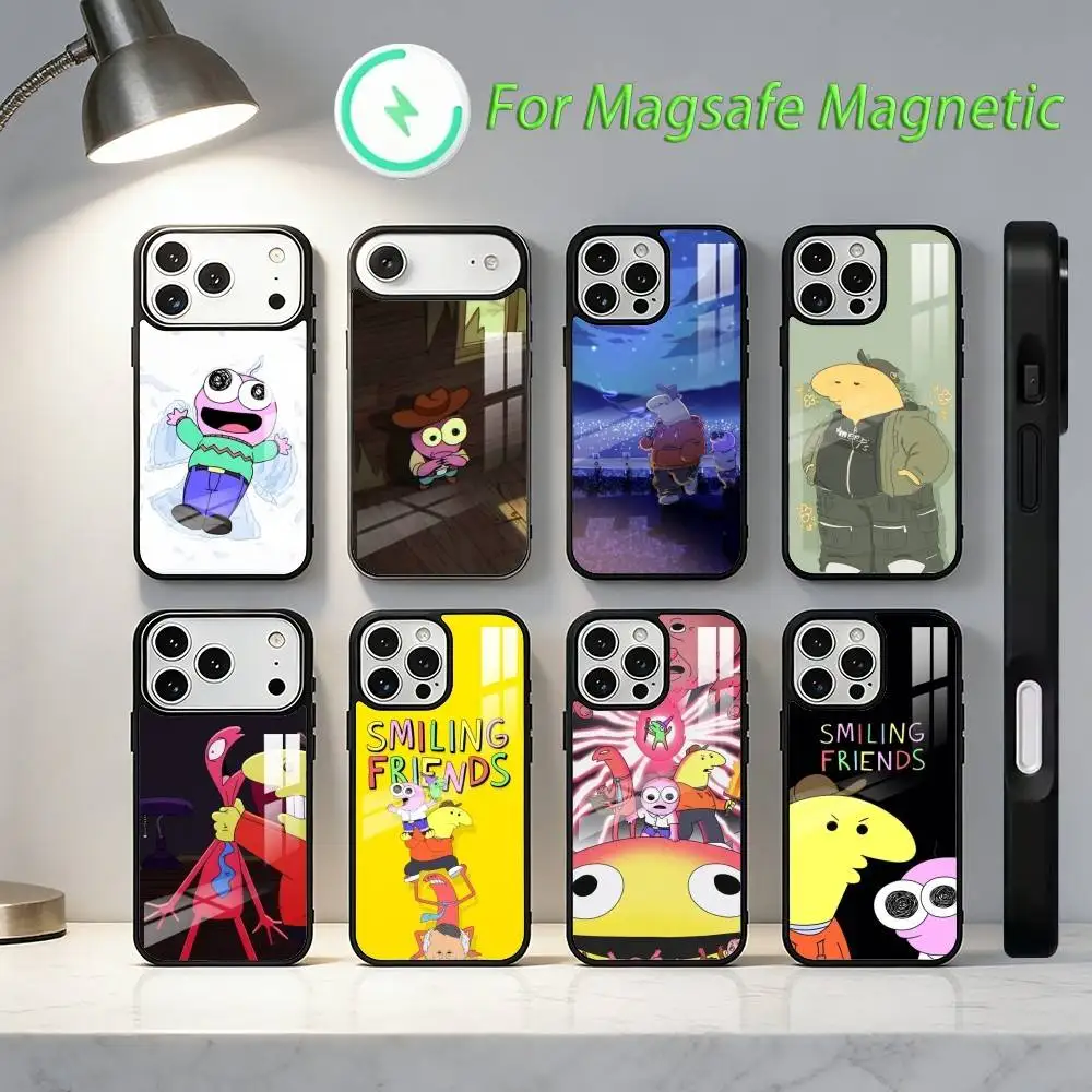 Smiling Friends A-Adult Animation Phone Case For iPhone17,16,15,14,13,12,11,Plus,Pro,Max For Magsafe Wireless Charging cover
Smiling Friends A-Adult Animation Phone Case For iPhone17,16,15,14,13,12,11,Plus,Pro,Max For Magsafe Wireless Charging cover