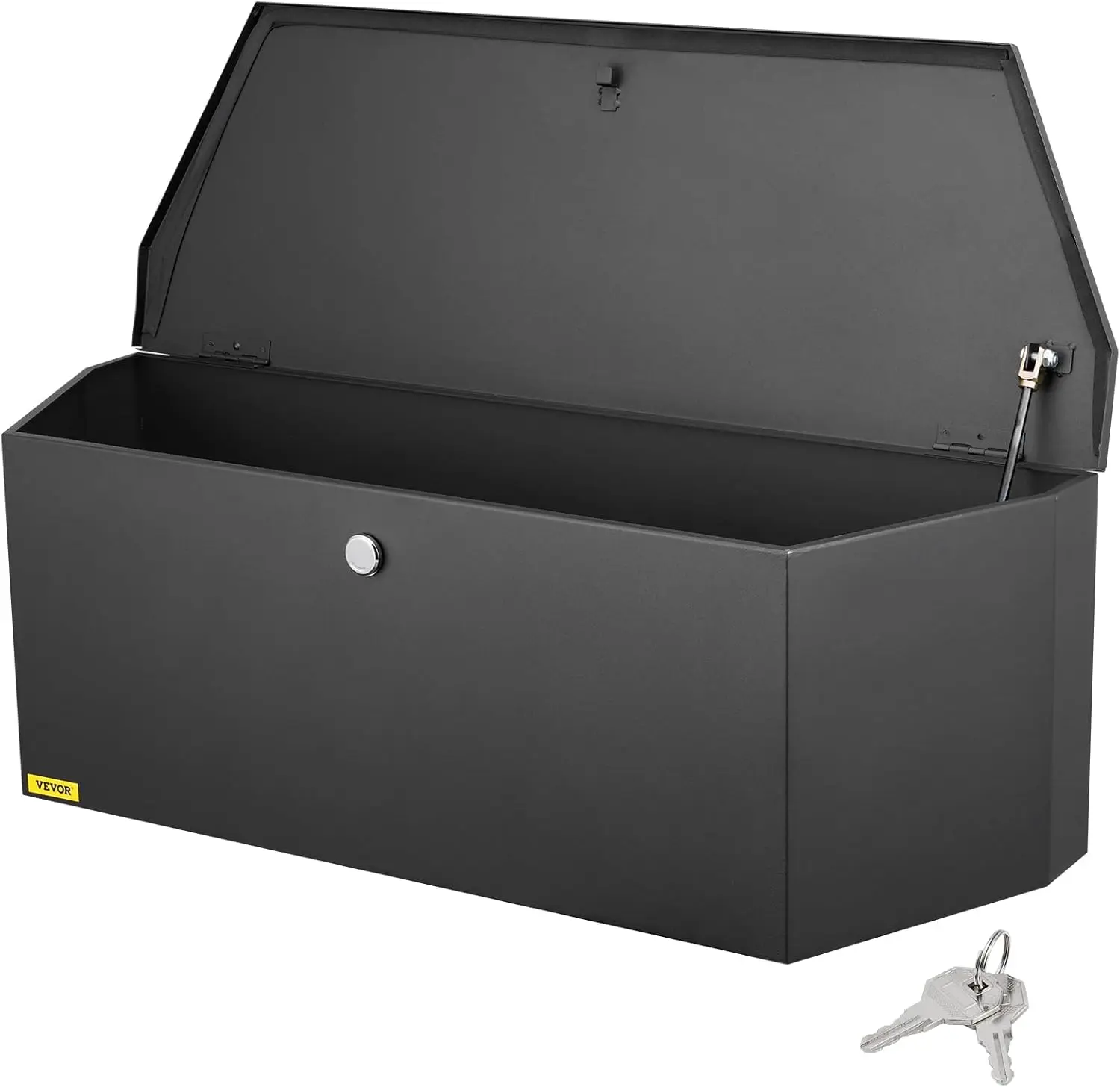 Trailer Tongue Box, Steel Tongue Box Tool Chest, 36"x12"x12" Heavy Duty Trailer Box Storage with Lock and Keys
Trailer Tongue Box, Steel Tongue Box Tool Chest, 36"x12"x12" Heavy Duty Trailer Box Storage with Lock and Keys