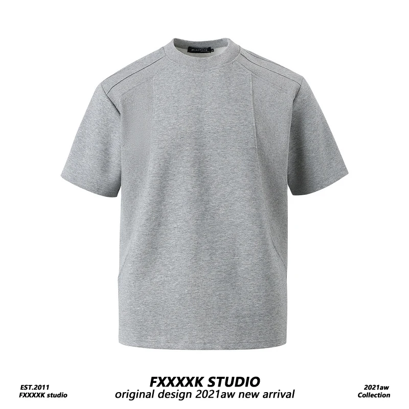 FXK Original American Trendy Brand Deconstructed Patchwork Color Simple Versatile Air Layer Casual ort Sve T-irt...
FXK Original American Trendy Brand Deconstructed Patchwork Color Simple Versatile Air Layer Casual ort Sve T-irt...