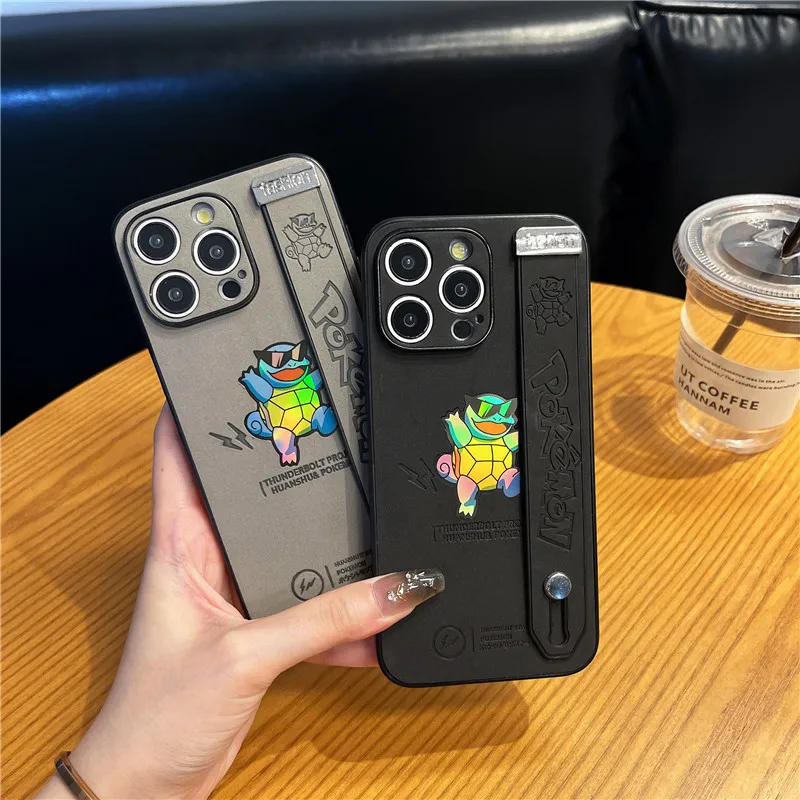 Anime Squirtle P-Pokemons Laser Logo Phone Case for iPhone 11 12 13 14 15 16 Pro Max Plus 16pro Leather Wrist strap Cover
Anime Squirtle P-Pokemons Laser Logo Phone Case for iPhone 11 12 13 14 15 16 Pro Max Plus 16pro Leather Wrist strap Cover