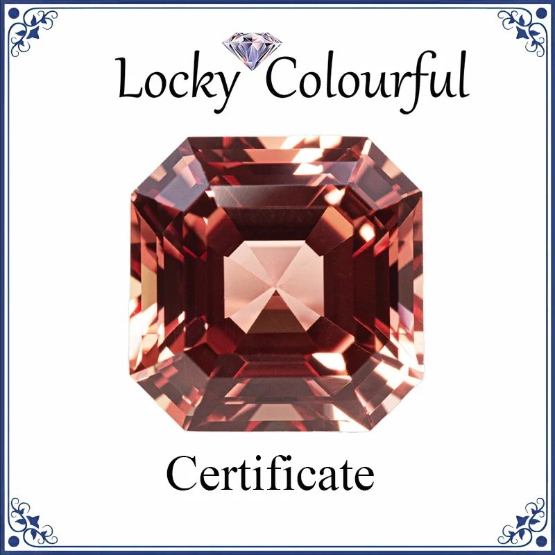 Lab Grown Sapphire Asscher Shape Sunset Orange Color Charms VVS1 for DIY Jewelry Making Ring Material Selectable AGL Certificate
Lab Grown Sapphire Asscher Shape Sunset Orange Color Charms VVS1 for DIY Jewelry Making Ring Material Selectable AGL Certificate