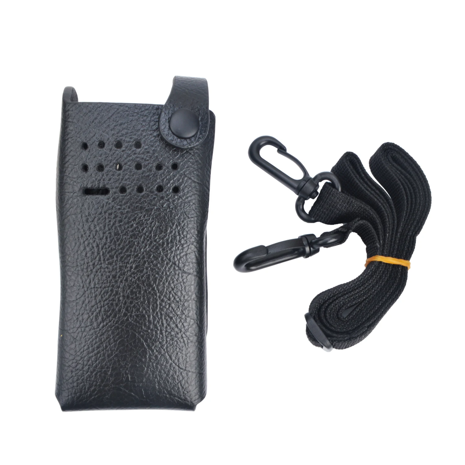 Жесткий кожаный чехол для рации с 2,5-дюймовой фиксированной петлей для ремня (не дисплея) для XPR7350 DP4400 XiR P8608i и GP328D
Жесткий кожаный чехол для рации с 2,5-дюймовой фиксированной петлей для ремня (не дисплея) для XPR7350 DP4400 XiR P8608i и GP328D