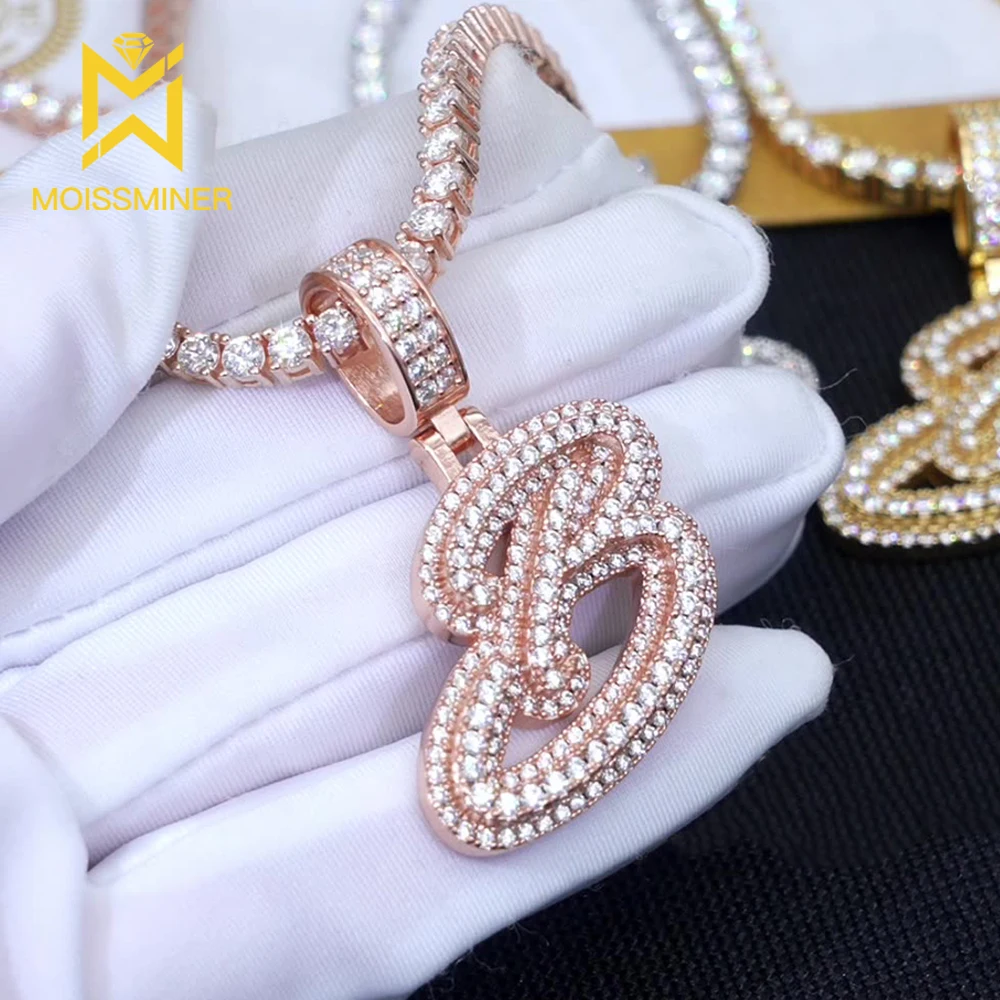 Hip Hop Moissanite Pendant Necklaces For Men S925 Silver Real Diamond Necklace Women Jewelry Pass Tester With GRA
Hip Hop Moissanite Pendant Necklaces For Men S925 Silver Real Diamond Necklace Women Jewelry Pass Tester With GRA