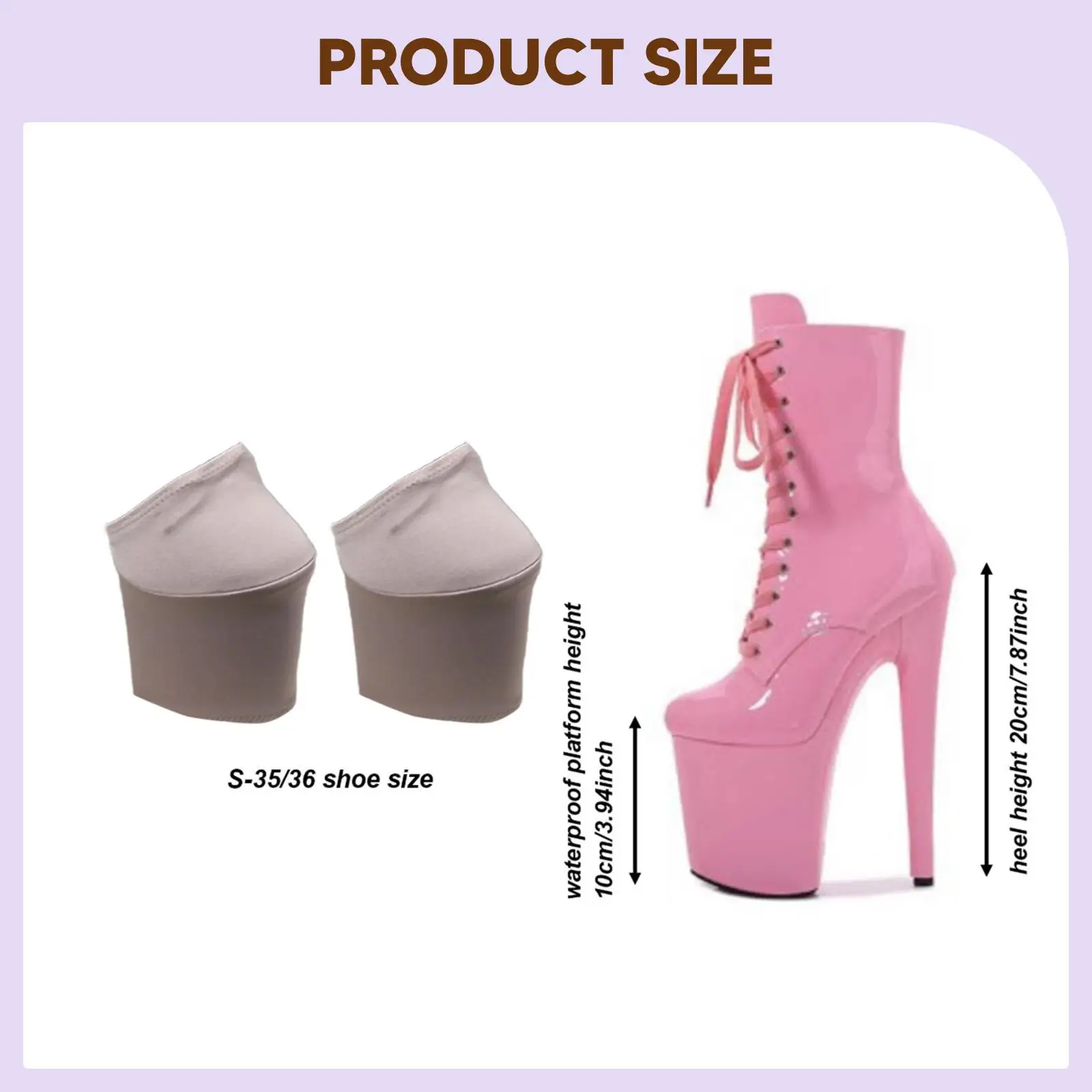 2Pcs Pole Dance Shoe Protectors Protection Covers Anti Slip Easy to Install Anti Scratch Grip Sleeves Clothing Accessories
2Pcs Pole Dance Shoe Protectors Protection Covers Anti Slip Easy to Install Anti Scratch Grip Sleeves Clothing Accessories