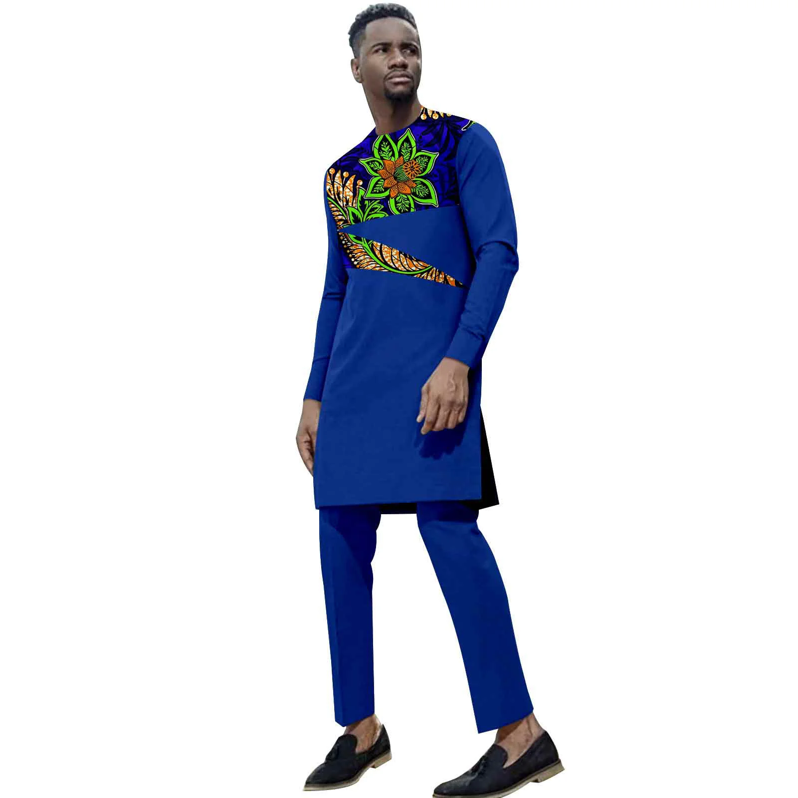 Kaftan Men's Suit Printed Top Trousers African Ethnic Casual Traditional Cloth 2PCS Suits Outfits Wedding Wear Fashion Male Sets
Kaftan Men's Suit Printed Top Trousers African Ethnic Casual Traditional Cloth 2PCS Suits Outfits Wedding Wear Fashion Male Sets