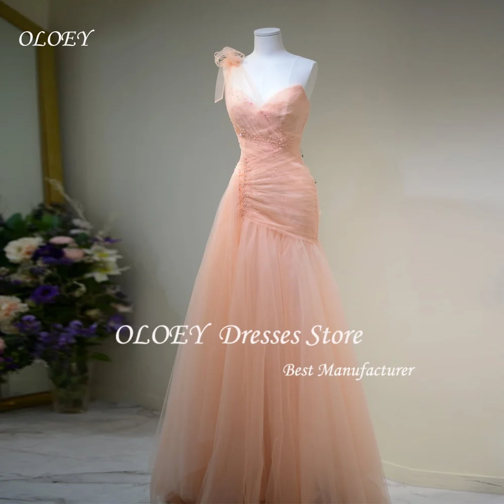 OLOEY Pink One-Shoulder Princess Korea Prom Dress Customised Mermaid Trumpet Strapless Evening Gowns Wedding Photoshoot
OLOEY Pink One-Shoulder Princess Korea Prom Dress Customised Mermaid Trumpet Strapless Evening Gowns Wedding Photoshoot