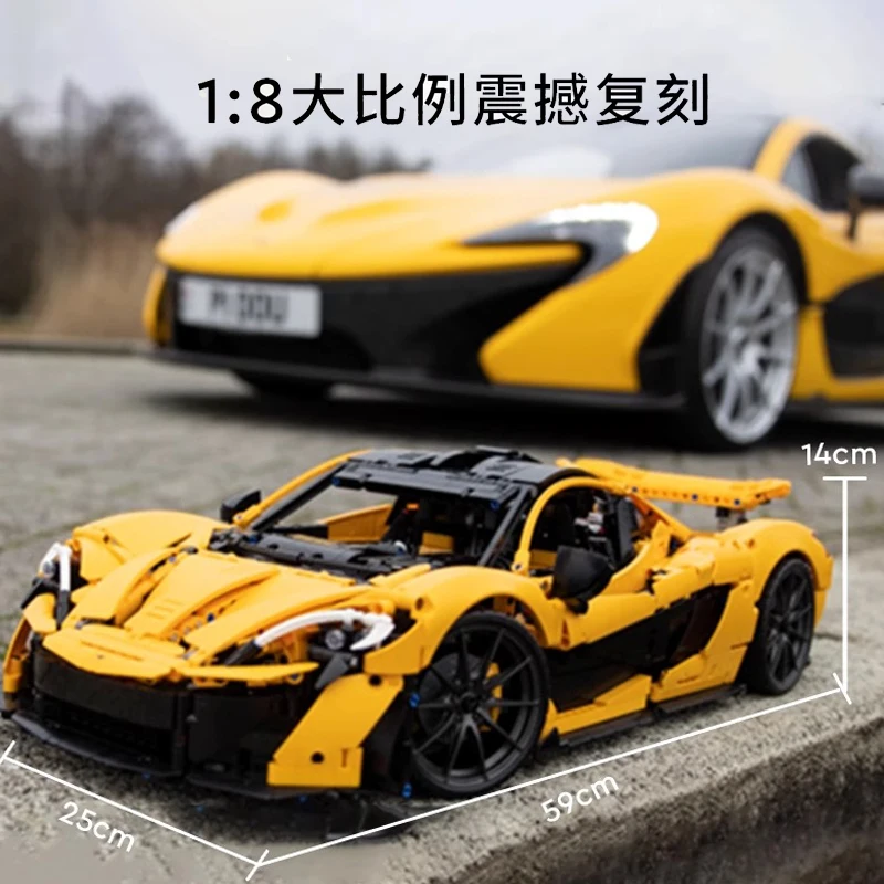 3893PCS McLaren P1 Assembled Building Block Racing Car Model Toy for Adults, High Difficulty, Educational Gift for Boys and Girl
3893PCS McLaren P1 Assembled Building Block Racing Car Model Toy for Adults, High Difficulty, Educational Gift for Boys and Girl