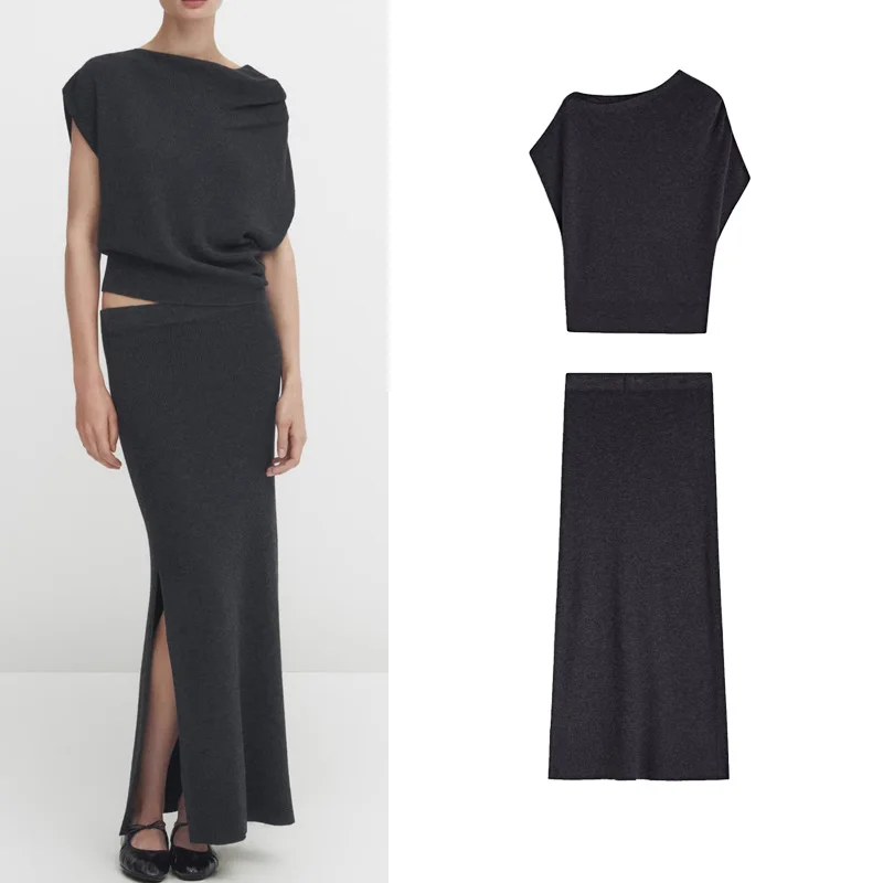 oulder Bared Two-Piece Set with Slit Slim Fit Skirt And ort Tank Top for Women Faionable Casual Sle All Seasons ...
oulder Bared Two-Piece Set with Slit Slim Fit Skirt And ort Tank Top for Women Faionable Casual Sle All Seasons ...