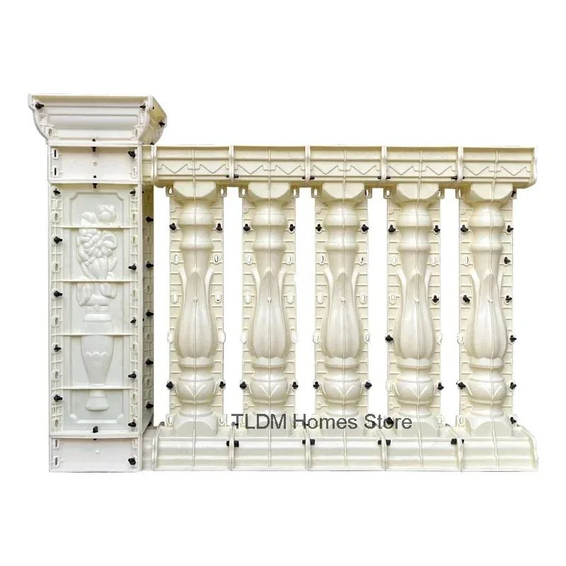 Home Garden Balcony Guardrail Vase Column Roman Column Molds Modern Cement Railing Building Mold European Villa Fence Handrail
Home Garden Balcony Guardrail Vase Column Roman Column Molds Modern Cement Railing Building Mold European Villa Fence Handrail