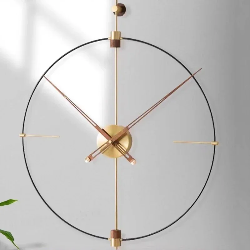 Fashion Round Wall Clocks Nordic Modern Minimalist Restaurant Interior Aesthetic Wall Watch Big Size Reloj Pared Home Decoration
Fashion Round Wall Clocks Nordic Modern Minimalist Restaurant Interior Aesthetic Wall Watch Big Size Reloj Pared Home Decoration