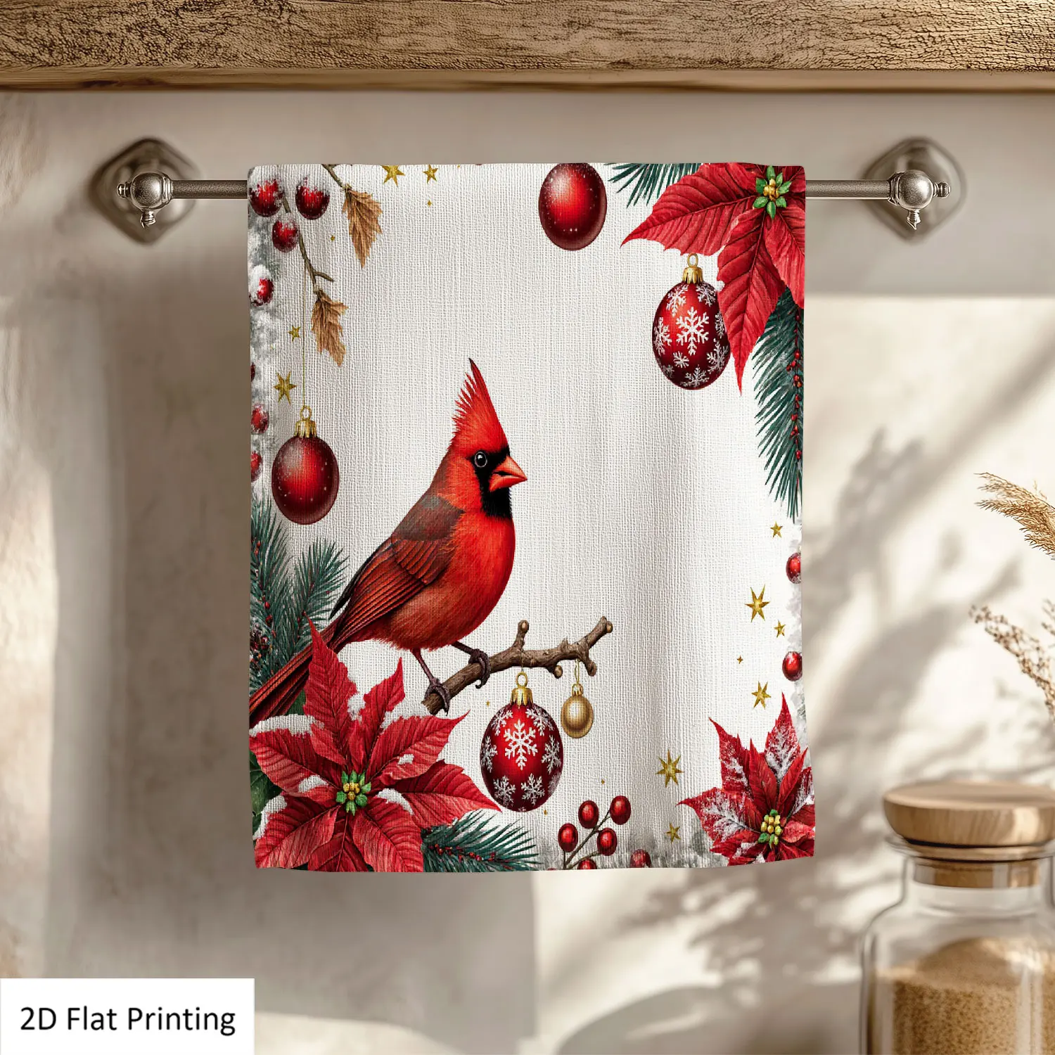 1Pc Christmas Poinsettia Ornaments Bathroom Hand Towel Bath Towel, Multiple Size Microfiber Polyester Towel, Unique Home Decorative Kitchen Towels, Festival Bathroom Accessories Decor, Quick Dry and Absorbent
1Pc Christmas Poinsettia Ornaments Bathroom Hand Towel Bath Towel, Multiple Size Microfiber Polyester Towel, Unique Home Decorative Kitchen Towels, Festival Bathroom Accessories Decor, Quick Dry and Absorbent