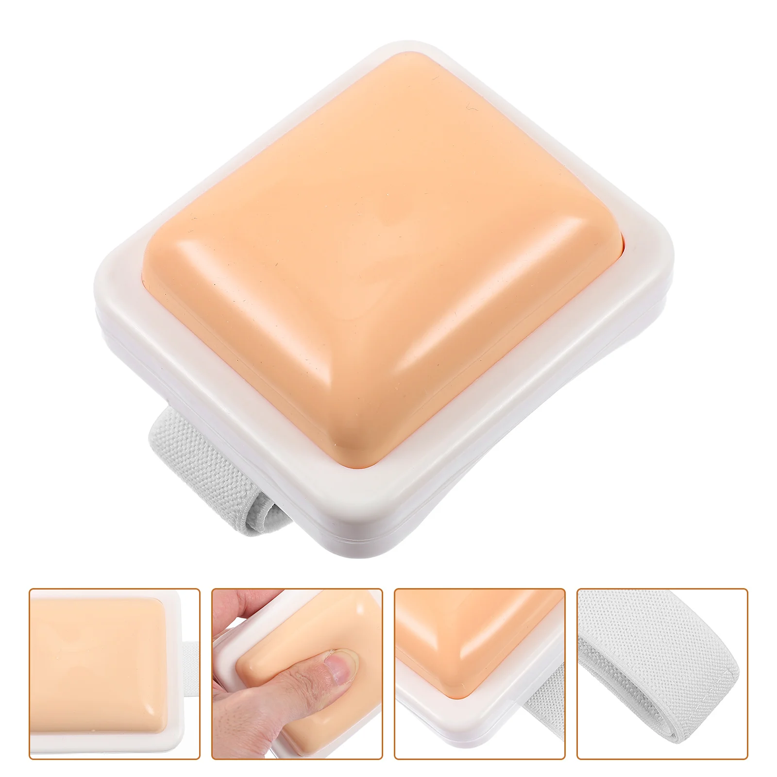 Syringe Silicone Fake Skin Injection Practicing Tool Phlebotomy Practice Kit Nursing School Supplies
Syringe Silicone Fake Skin Injection Practicing Tool Phlebotomy Practice Kit Nursing School Supplies
