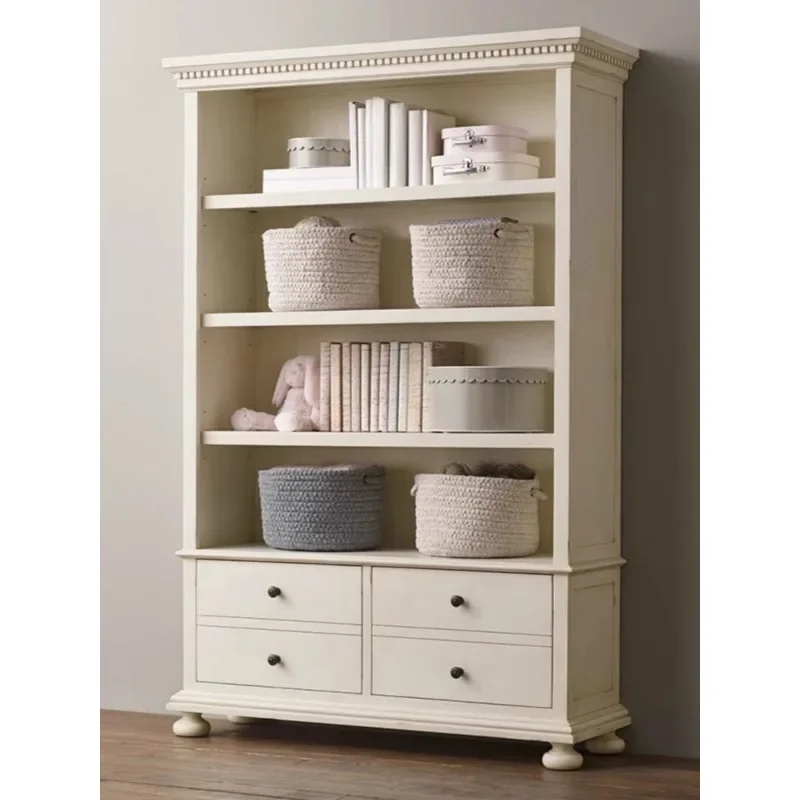 French solid wood bookcase, vintage locker, multi-functional storage, single multi-layer bookshelf bookcase
French solid wood bookcase, vintage locker, multi-functional storage, single multi-layer bookshelf bookcase