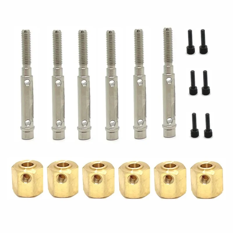 Upgraded Widened Hubs and Output Shafts for MJX H8H/ YIKONG YK4082/4102/6061 RC Cars 6Brass/Stainless Steel/Quenched Material
Upgraded Widened Hubs and Output Shafts for MJX H8H/ YIKONG YK4082/4102/6061 RC Cars 6Brass/Stainless Steel/Quenched Material