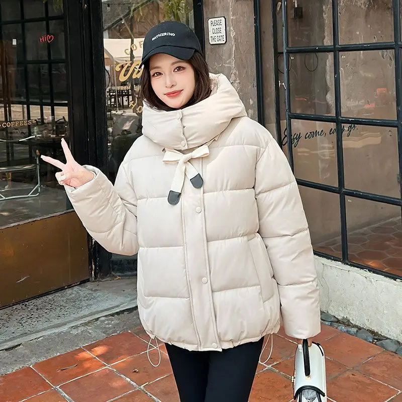 2025 Winter New Women's Down Cotton Jacket Commuter Hooded Breadcoat Warm Oversized Jacket
2025 Winter New Women's Down Cotton Jacket Commuter Hooded Breadcoat Warm Oversized Jacket