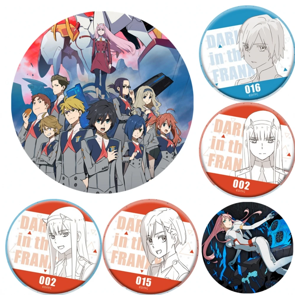 58mm Anime DARLING in the FRANXX 02 Goro Wu Lang Code 056 Ichigo Cosplay COSTUME Badge Pin SPTE Tinplate Brooch Prop Gilf
58mm Anime DARLING in the FRANXX 02 Goro Wu Lang Code 056 Ichigo Cosplay COSTUME Badge Pin SPTE Tinplate Brooch Prop Gilf