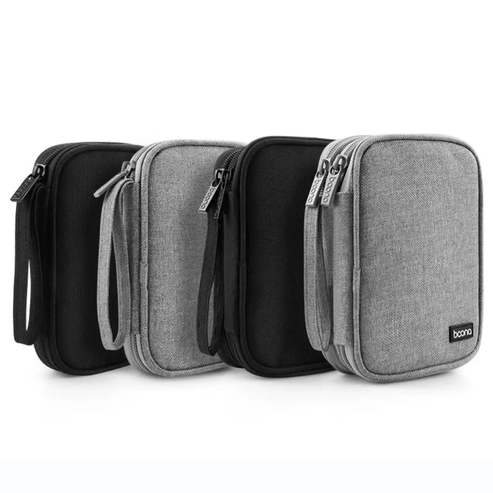 Double Layer External Hard Disk Storage Bag Zipper Shockproof Travel Data Cable Bag Wear-resistant Oxford Cloth Organizer Bag
Double Layer External Hard Disk Storage Bag Zipper Shockproof Travel Data Cable Bag Wear-resistant Oxford Cloth Organizer Bag