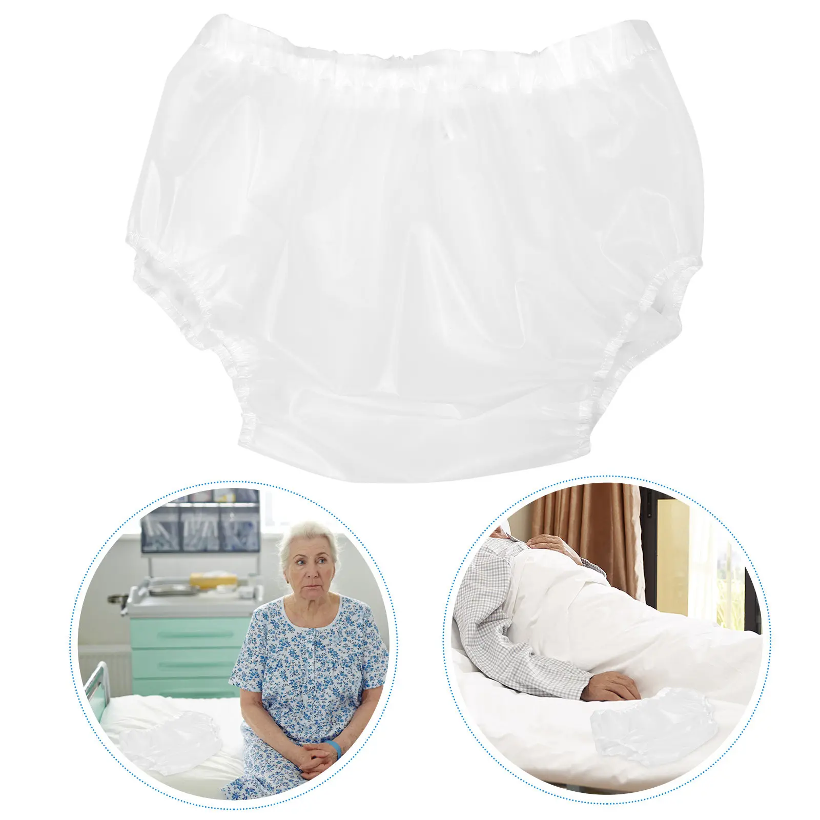 Reusable Tpu Waterproof Adult Diaper Cover Leakproof Plastic Pants Cover Comfortable Fit Unisex Diaper Covers for Men Women
Reusable Tpu Waterproof Adult Diaper Cover Leakproof Plastic Pants Cover Comfortable Fit Unisex Diaper Covers for Men Women