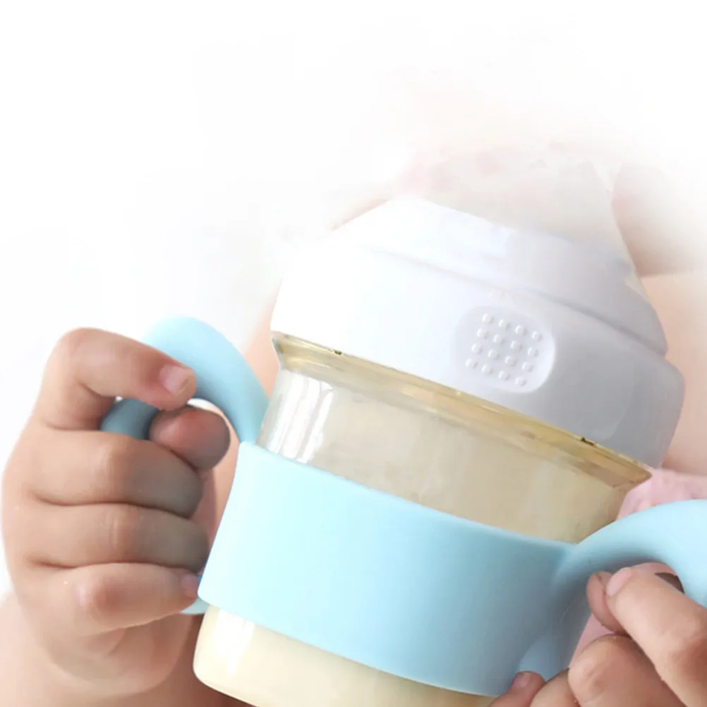 1Pcs Baby Milk Bottle Handle Made of Food-Grade Silicone Ergonomic Non-Slip Grip for Self-Feeding Portable Easy Install Remove
1Pcs Baby Milk Bottle Handle Made of Food-Grade Silicone Ergonomic Non-Slip Grip for Self-Feeding Portable Easy Install Remove