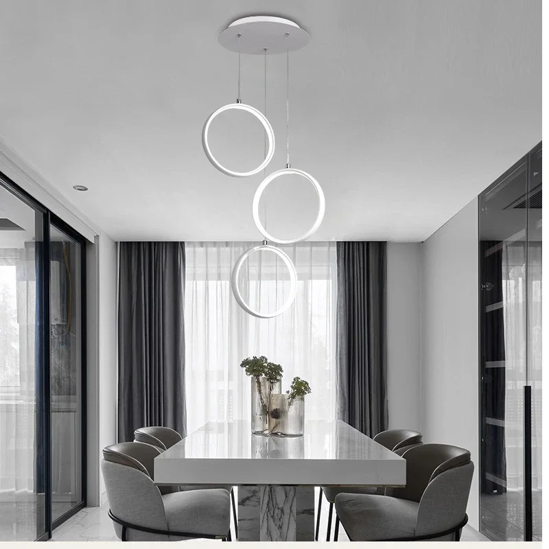 SANDYHA Industrial LED Bedroom Ring Pendant Lights Modern Hanging Lamp for Indoor Lighting Bedside Parlor Restaurant Bar in
SANDYHA Industrial LED Bedroom Ring Pendant Lights Modern Hanging Lamp for Indoor Lighting Bedside Parlor Restaurant Bar in