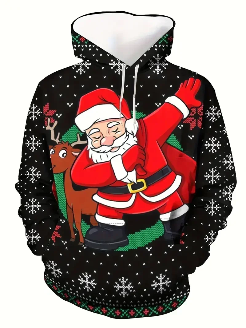 2024-2025Funny Men's Hoodie Christmas 3D Print Fashion Short sleeve sweatshirt Outdoor Casual male street clothing Everyday Wear
2024-2025Funny Men's Hoodie Christmas 3D Print Fashion Short sleeve sweatshirt Outdoor Casual male street clothing Everyday Wear