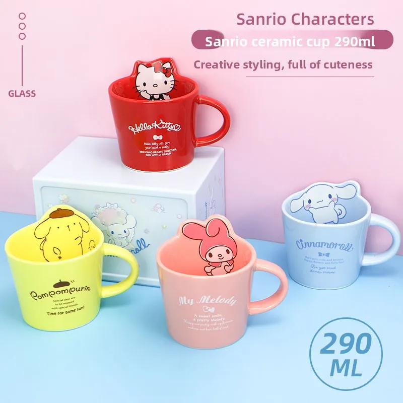 Керамическая кружка Sanrio Cinnamoroll — милая чашка для воды с мультяшной парой для ежедневного использования
Керамическая кружка Sanrio Cinnamoroll — милая чашка для воды с мультяшной парой для ежедневного использования