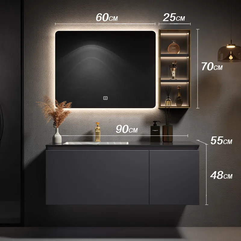 Light luxury bathroom cabinet combination bathroom rock slab washbasin sink sink cabinet washbasin bathroom cabinet
Light luxury bathroom cabinet combination bathroom rock slab washbasin sink sink cabinet washbasin bathroom cabinet