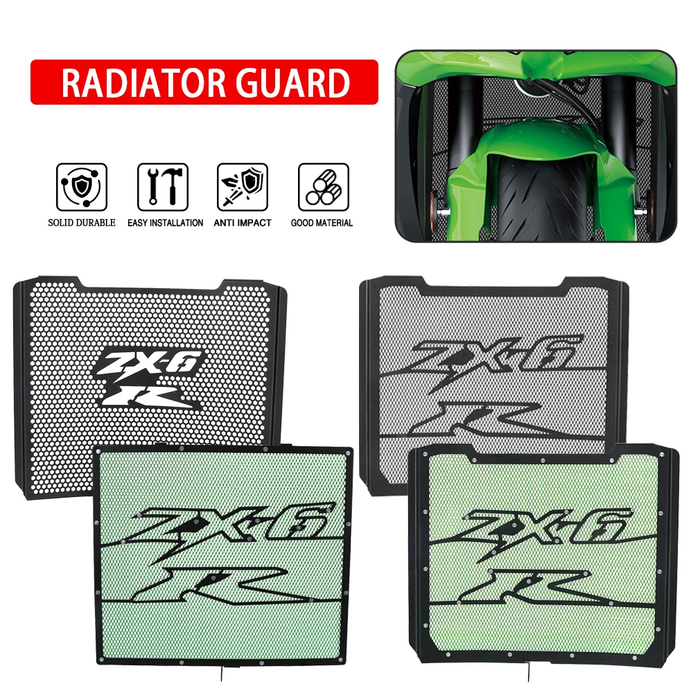 Motorcycles For Kawasaki Ninja ZX636 ZX-6RR ZX-6R 2003 2004 ZX 636 ZX6R/RR Accessories Radiator Grille Guard Cover Protector
Motorcycles For Kawasaki Ninja ZX636 ZX-6RR ZX-6R 2003 2004 ZX 636 ZX6R/RR Accessories Radiator Grille Guard Cover Protector