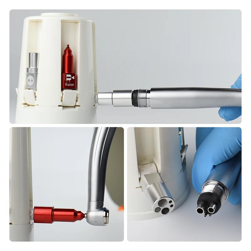 Universal Dental Handpiece Quick Coupler Adapter Kit Compatible with NSK-QD Style Adapter for High Speed Handpiece Clinic Use
Universal Dental Handpiece Quick Coupler Adapter Kit Compatible with NSK-QD Style Adapter for High Speed Handpiece Clinic Use